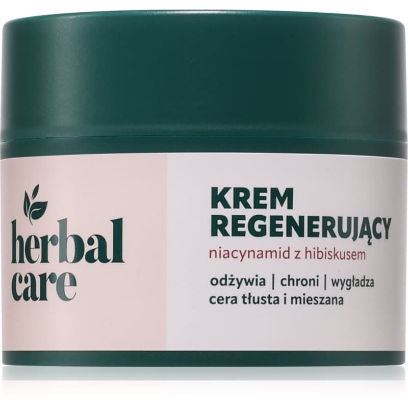 Herbal Care Niacinamide & Hibiscus krem głęboko regenerujący