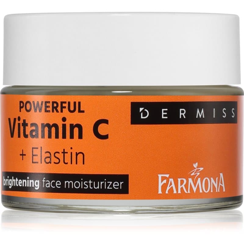 Dermiss Powerful Vitamin C + Elastin krem do twarzy do rozjaśnienia i nawilżenia