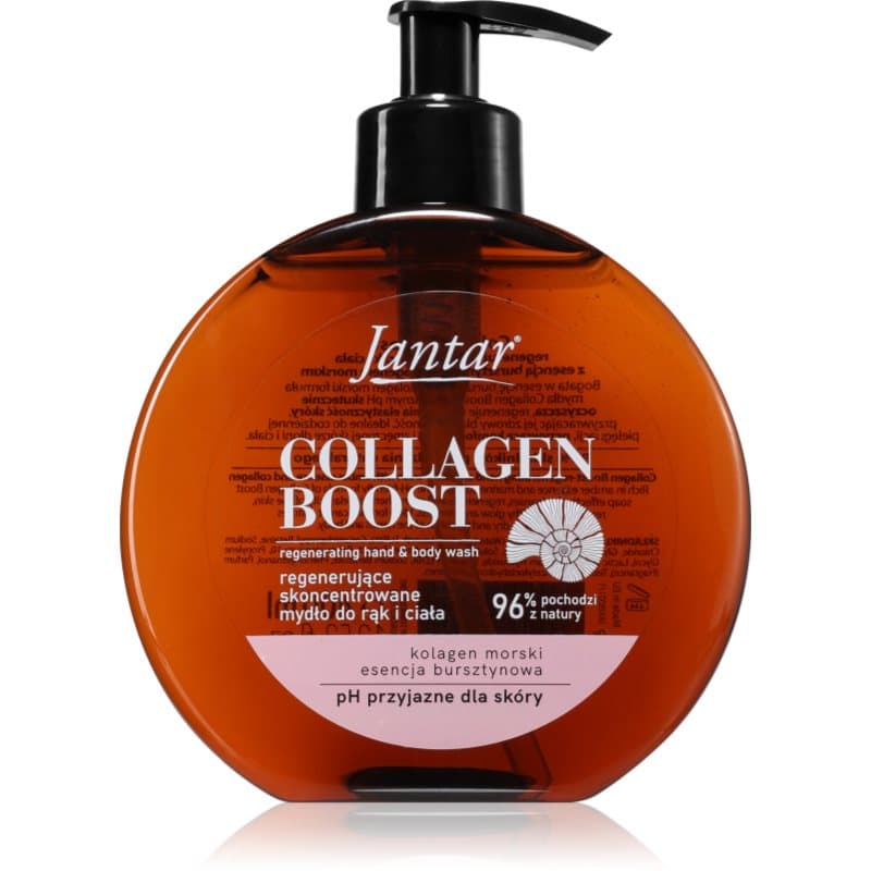 Jantar Collagen Boost żel pod prysznic do rąk i ciała