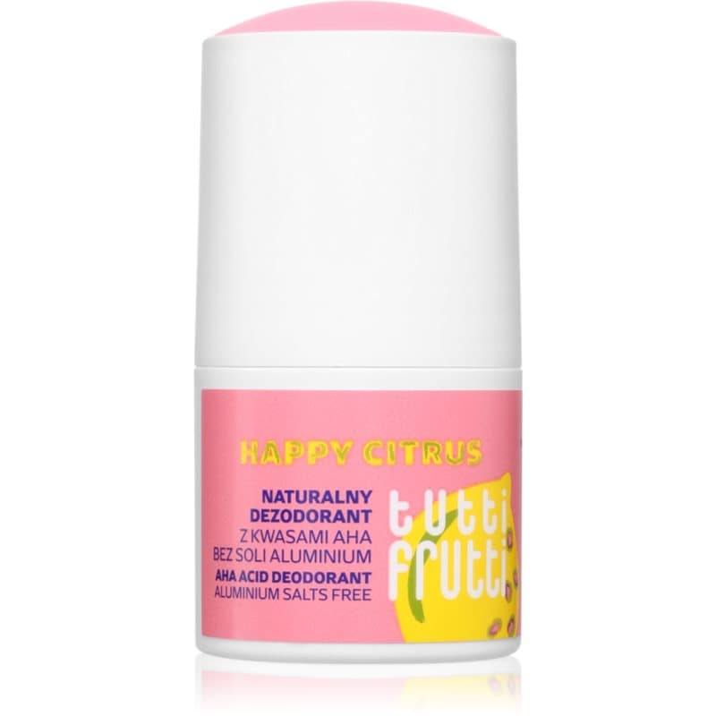 Tutti Frutti #HAPPYCITRUS dezodorant roll-on bez aluminium