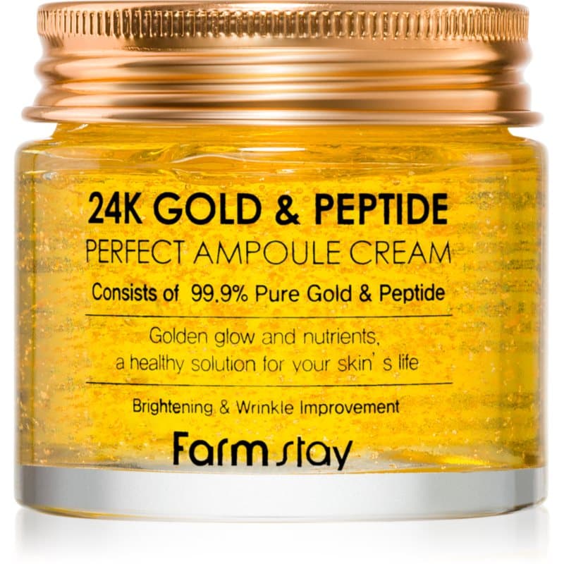 24K Gold & Peptide Perfect Ampoule Cream — krem do twarzy ze złotem i peptydami