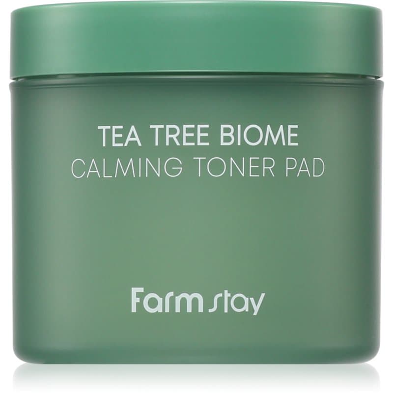 Tea Tree Biome tonizujące płatki do twarzy do łagodzenia