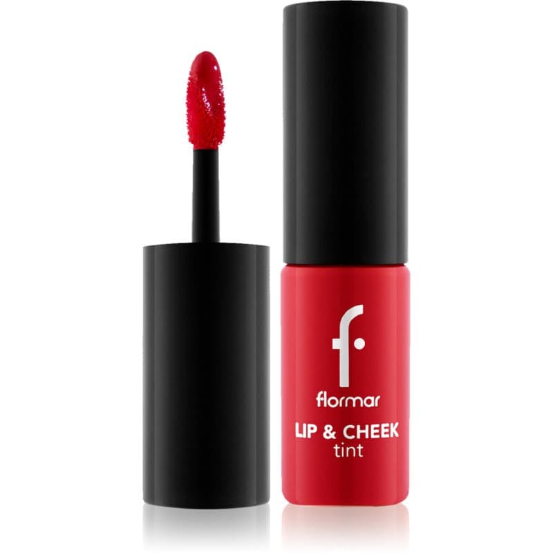 Lip & Cheek Tint róż w płynie do ust i policzków odcień 001 Scarlet Ruby