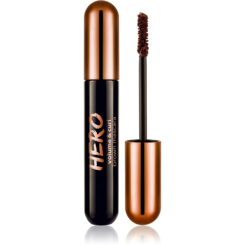 Hero Volume & Curl Mascara tusz podkręcający i zwiększający objętość rzęs Brown