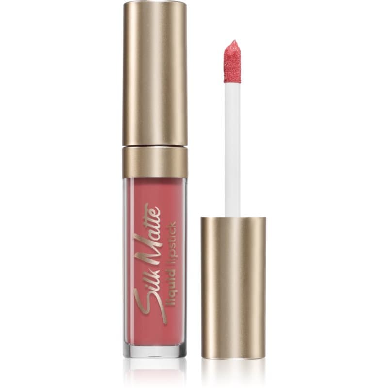 Silk Matte długotrwały matowa pomadka w płynie odcień 002 Fall Rose