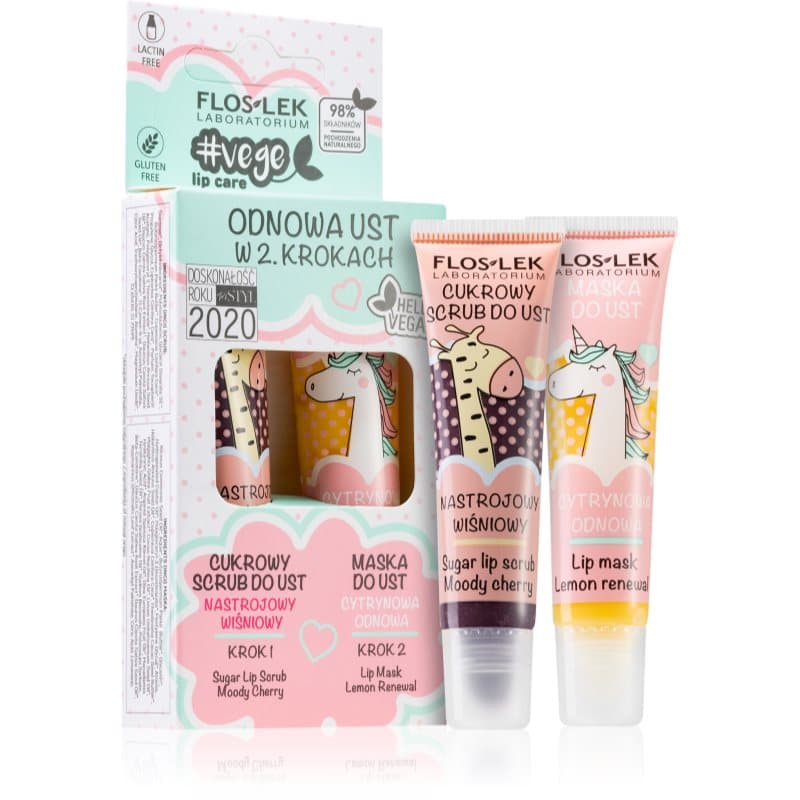 Vege Lip Care Renewal zestaw do ust