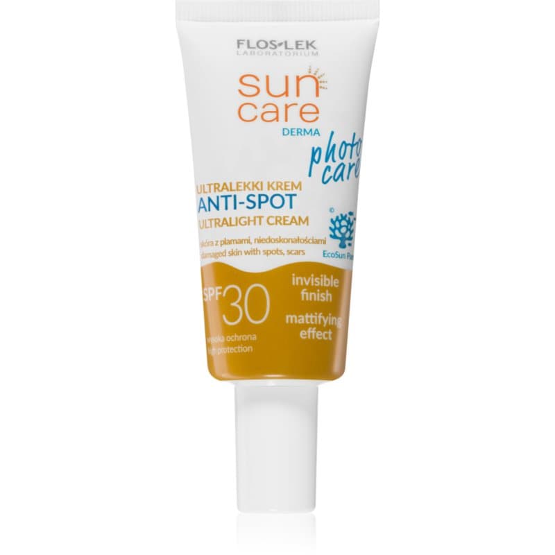 Sun Care Derma Photo Care lekki krem ochronny do twarzy do skóry z niedoskonałościami SPF 30