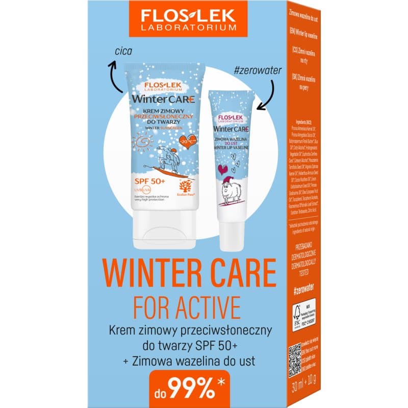 Winter Care Set zestaw upominkowy SPF 50