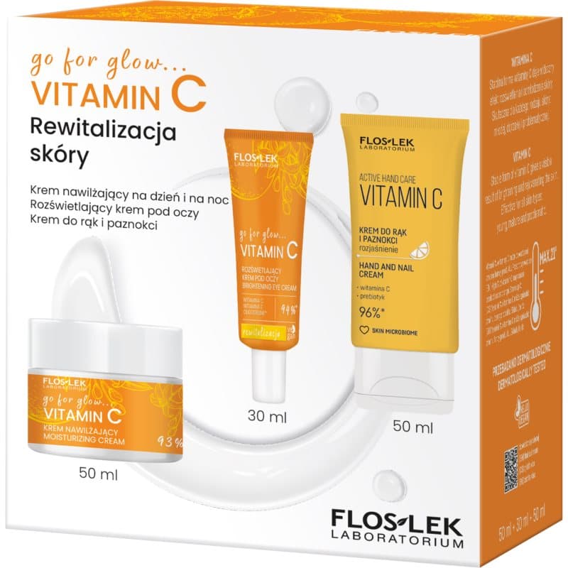 Go For Glow Vitamin C zestaw upominkowy o działaniu rewitalizującym