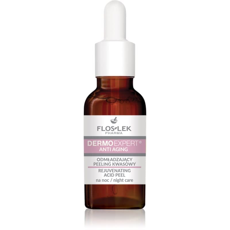 DermoExpert Anti-Aging Odmładzający peeling kwasowy na noc