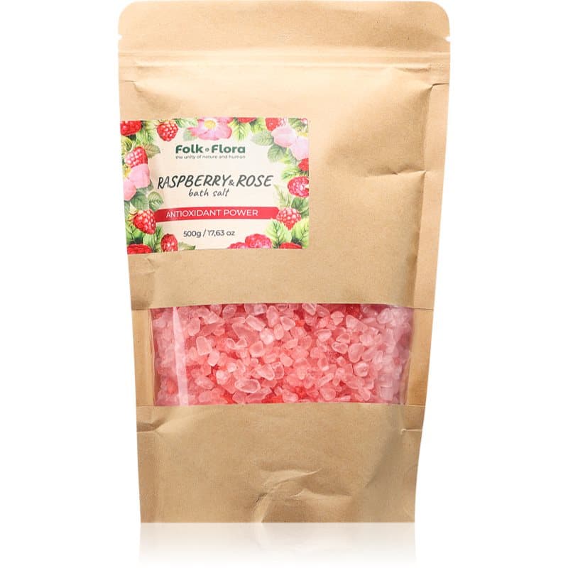 Raspberry & Rose sól do kąpieli