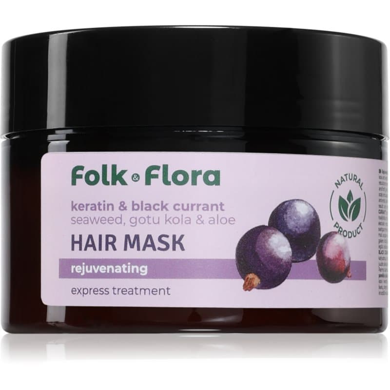 Keratin & Black Currant regenerująca maska do włosów