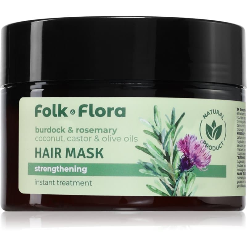 Burdock & Rosemary głęboko wzmacniająca maska do włosów