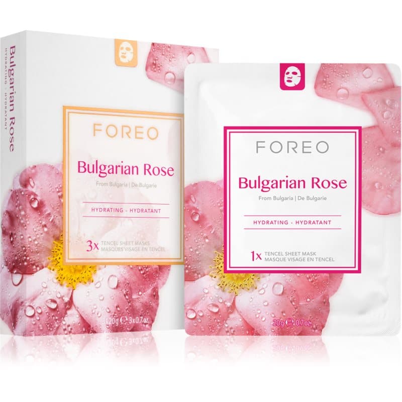 Farm to Face Sheet Mask Bulgarian Rose maska nawilżająca w płacie