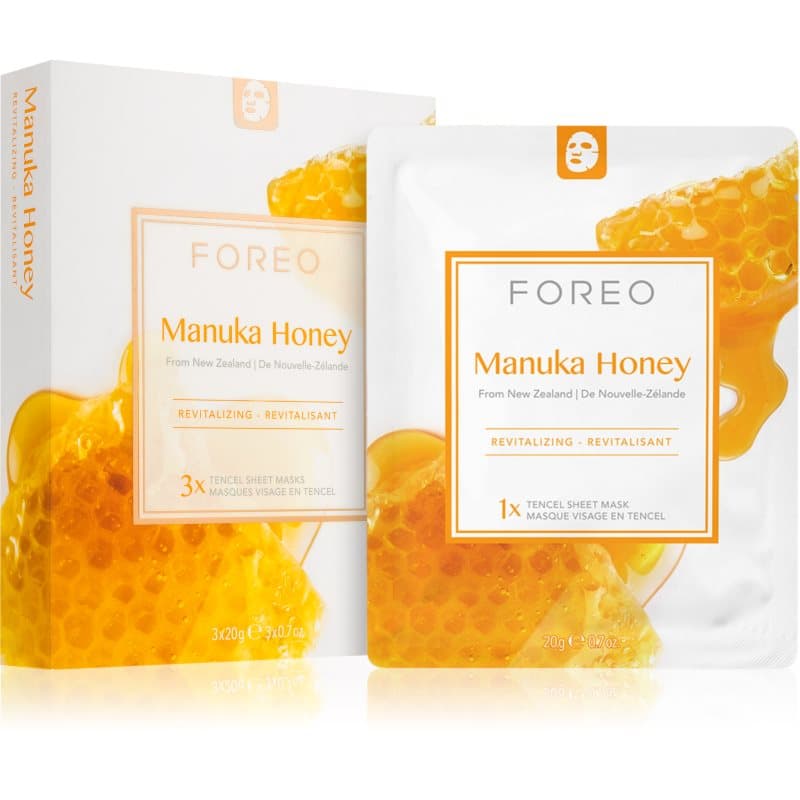 Farm to Face Sheet Mask Manuka Honey maseczka w płachcie o działaniu nawilżająco-rewitalizującym