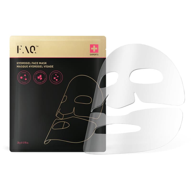 FAQ™ Glass Skin Collagen Face Mask maska hydrożelowa wygładzająca cerę i zmniejszająca widoczność zmarszczek