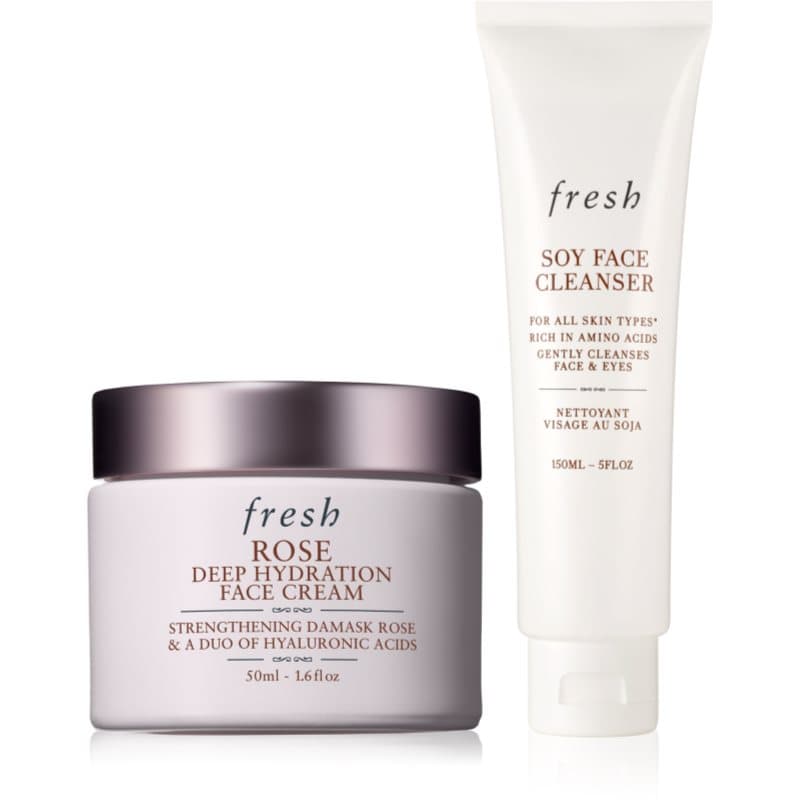 Rose & Sugar Care Set wygodne opakowanie dla doskonałej skóry