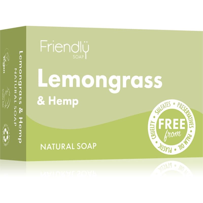Natural Soap Lemongrass & Hemp mydło naturalne