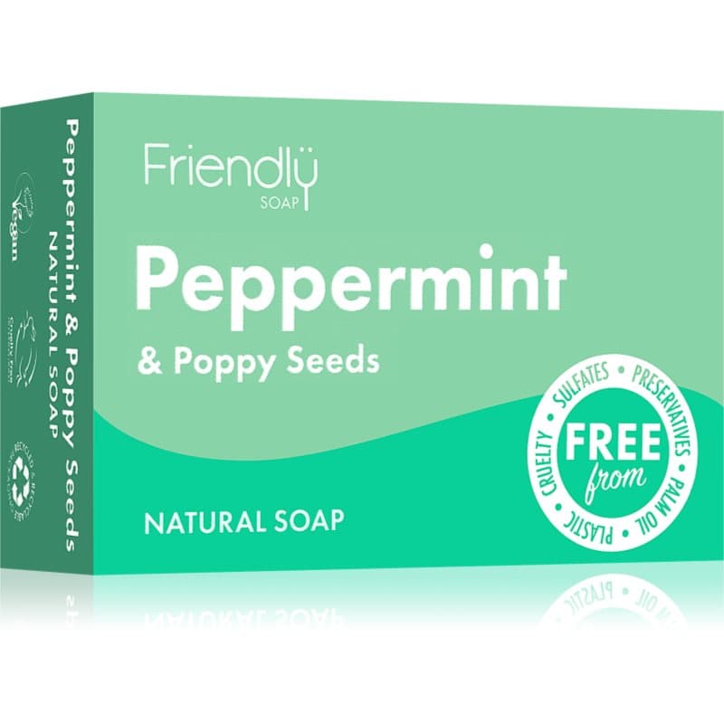 Natural Soap Peppermint & Poppy Seeds mydło naturalne