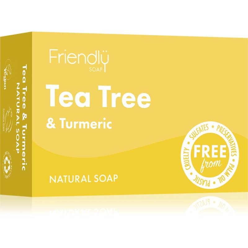 Natural Soap Tea Tree & Turmeric mydło naturalne