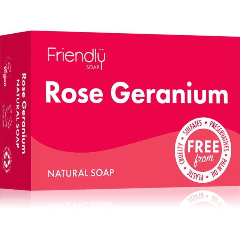 Natural Soap Rose Geranium mydło naturalne