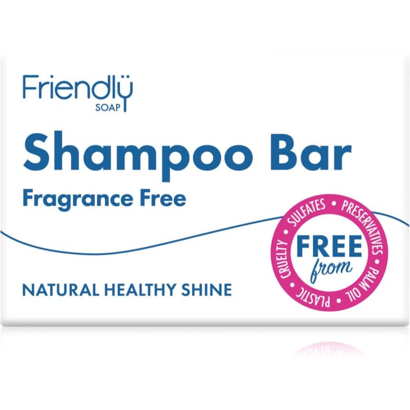 Natural Shampoo Bar Fragrance Free mydło naturalne do włosów bezzapachowy