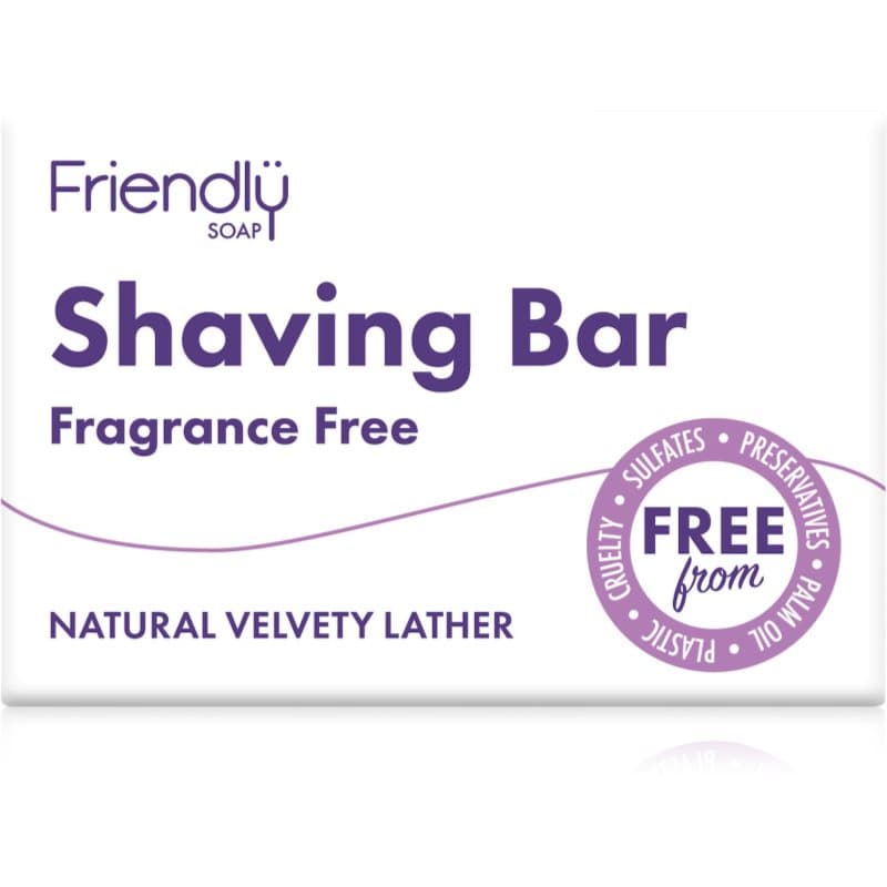 Shaving Bar Fragrance Free mydło naturalne do golenia bezzapachowy