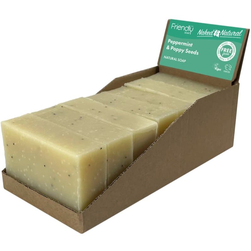 Natural Soap Peppermint & Poppy Seeds mydło naturalne