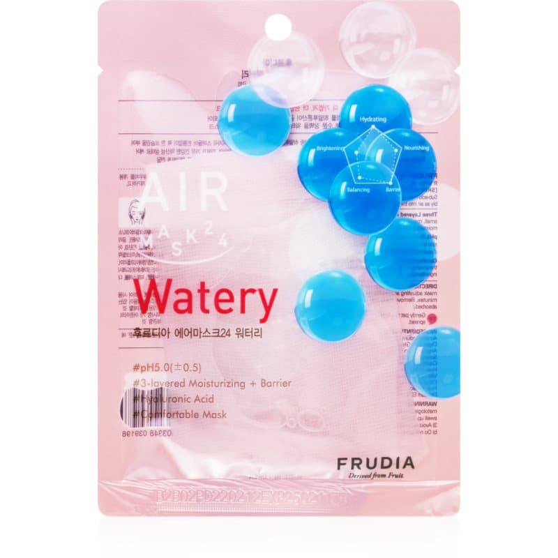 AIR Watery maseczka w płachcie regenerująca i odnawiająca skórę