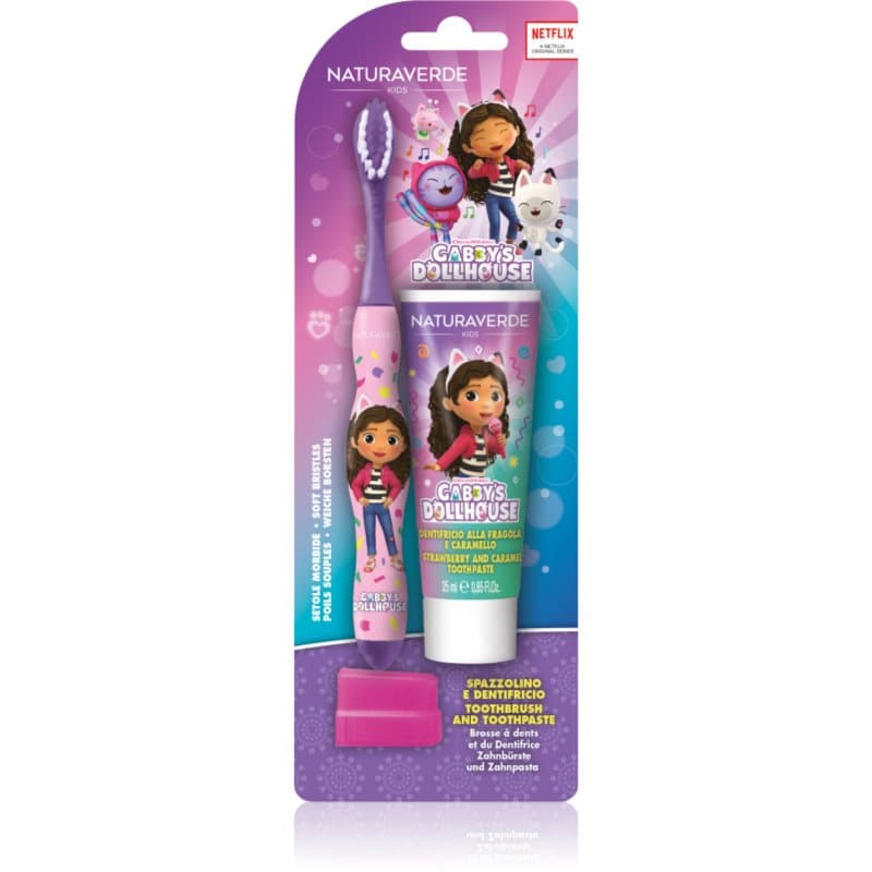 Naturaverde Kids Dental Set zestaw do zębów