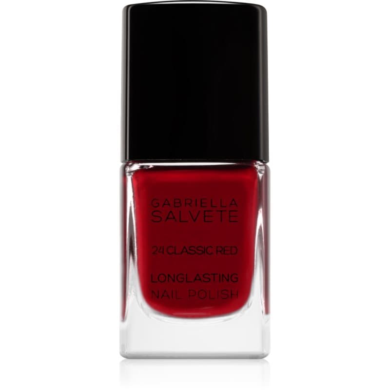 Longlasting Enamel długotrwały lakier do paznokci z wysokim połyskiem odcień 24 Classic Red