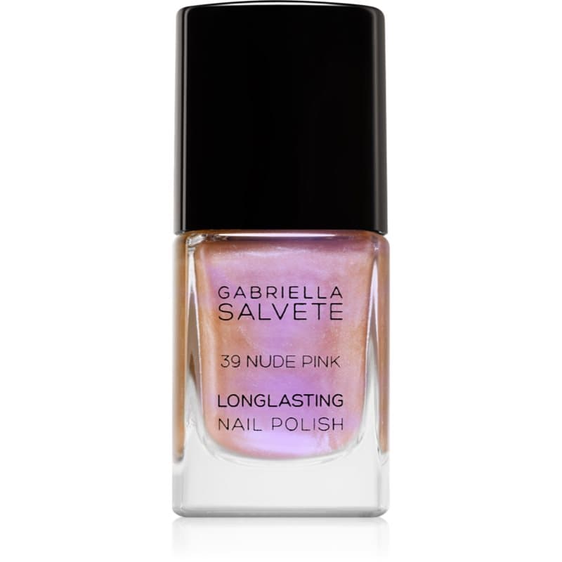 Longlasting Enamel lakier do paznokci z efektem holograficznym odcień 39 Nude Pink