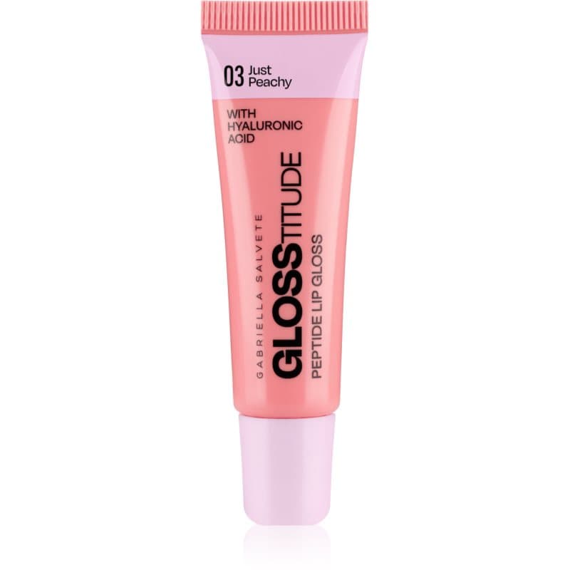 Glosstitude Peptide Lip Gloss nawilżający błyszczyk do ust odcień 03 Just Peachy