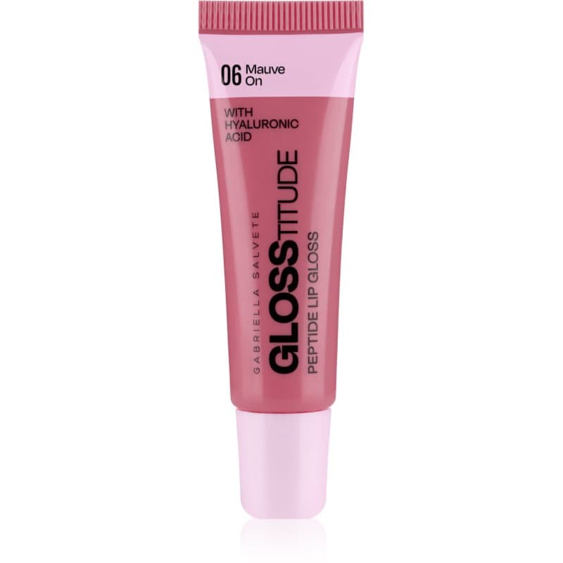 Glosstitude Peptide Lip Gloss nawilżający błyszczyk do ust odcień 06 Mauve On