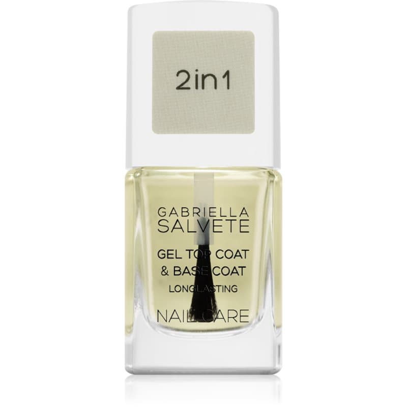 Nail Care Top & Base Coat baza i top do paznokci z żelową konsystencją