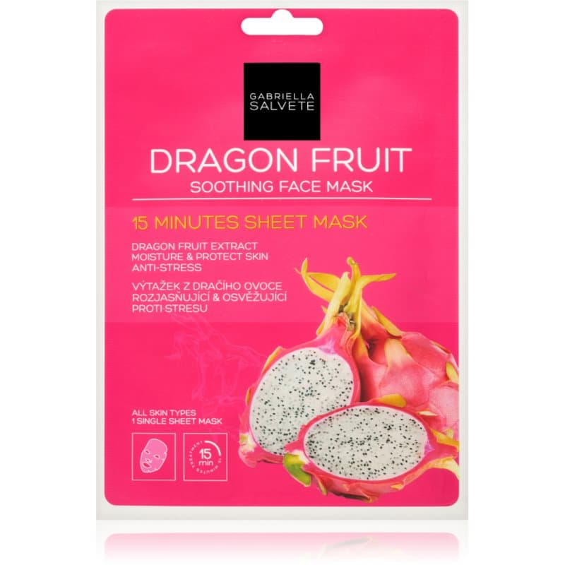Face Mask Dragon Fruit maska łagodząca w płacie