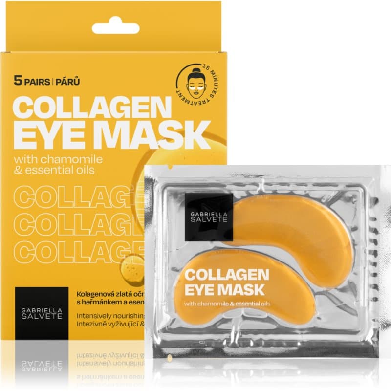 Eye Mask Collagen Gold maska pod oczy przeciw obrzękom i cieniom z kolagenem