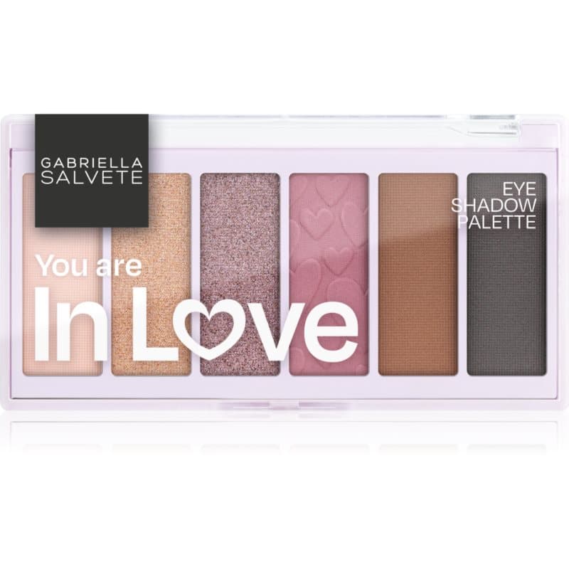 Eyeshadow 6 Shades Palette paleta cieni do powiek odcień You are in Love