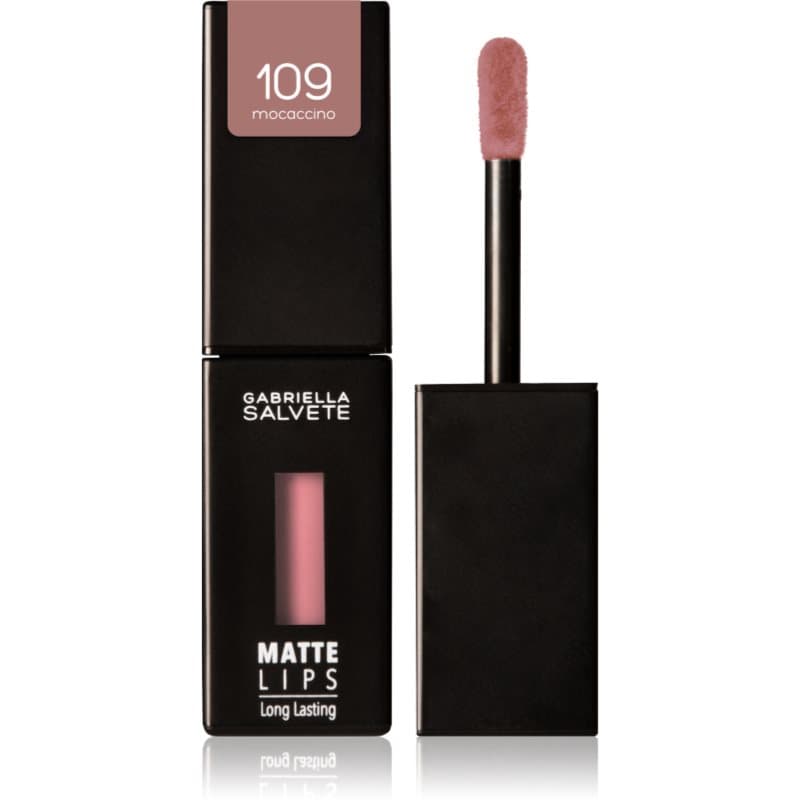 Matte Lips długotrwała szminka w płynie z matowym wykończeniem odcień 109 Mocaccino