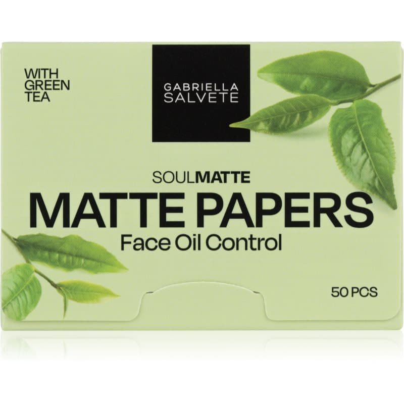 SoulMatte Green Tea papierki matujące z zieloną herbatą