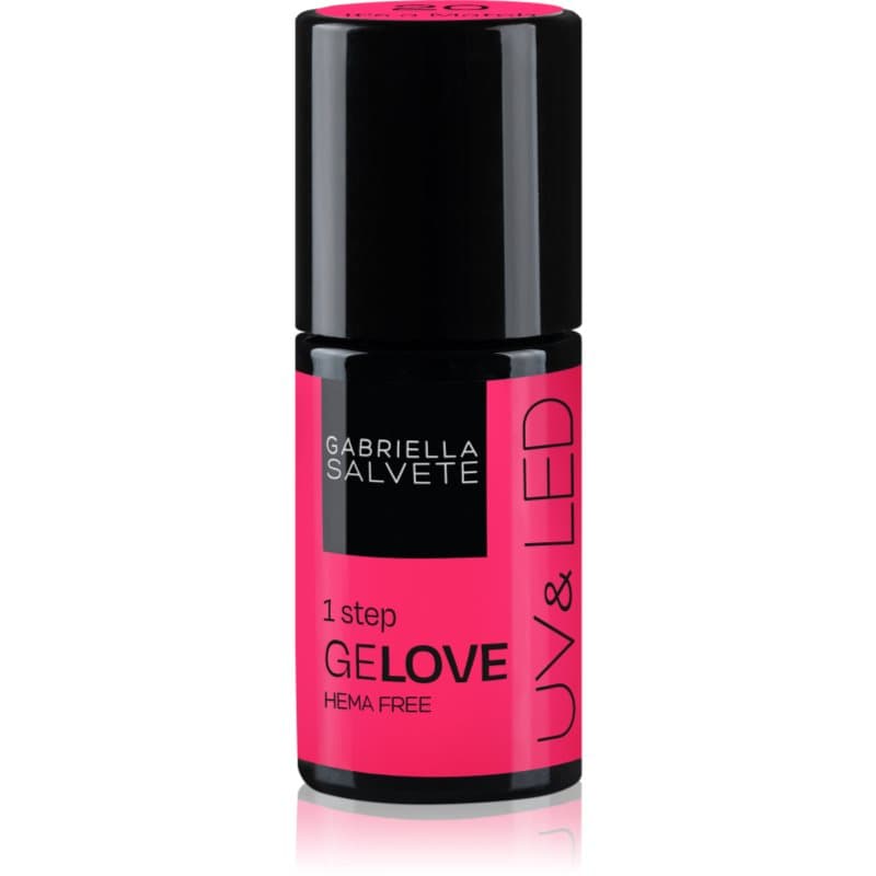 GeLove One Step hybrydowy lakier do paznokci z użyciem lampy UV / LED odcień 20 It's a Match