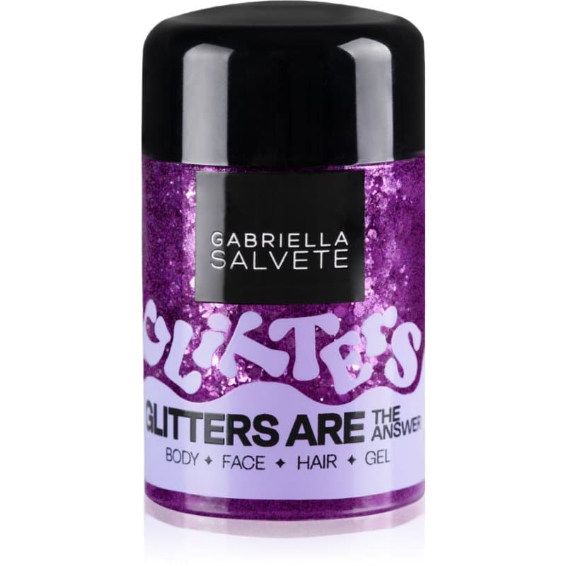 Glitters Are The Answer brokat do twarzy i ciała odcień Violet