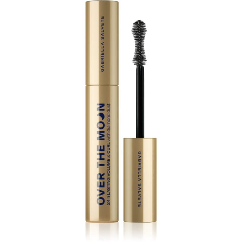 Over The Moon 24H Volume & Curl długotrwały tusz pogrubiający rzęsy z proszkiem diamentowym odcień Black