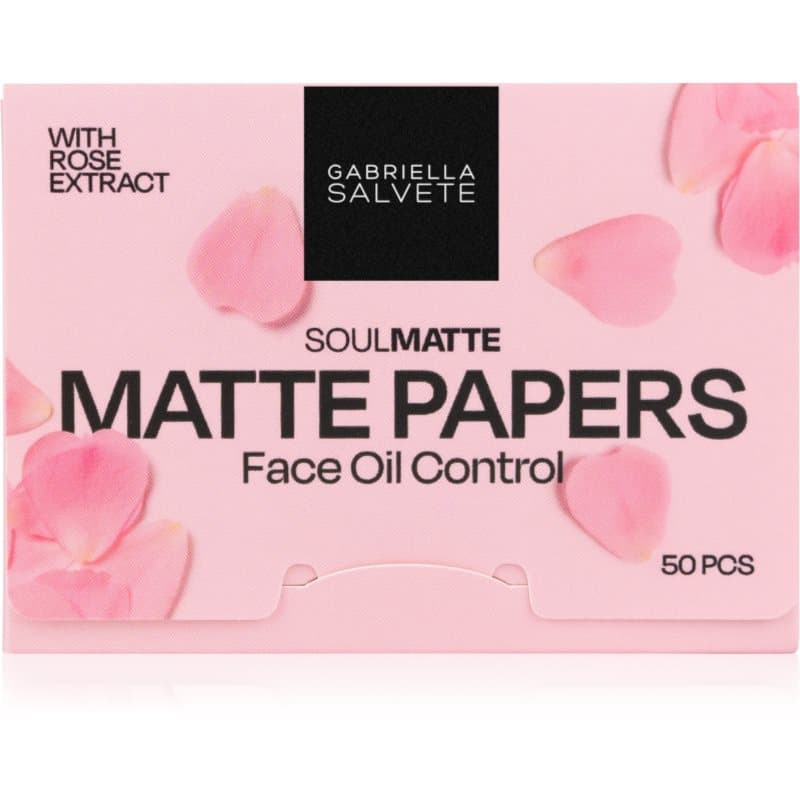 SoulMatte Rose Extract papierki matujące z olejkiem różanym