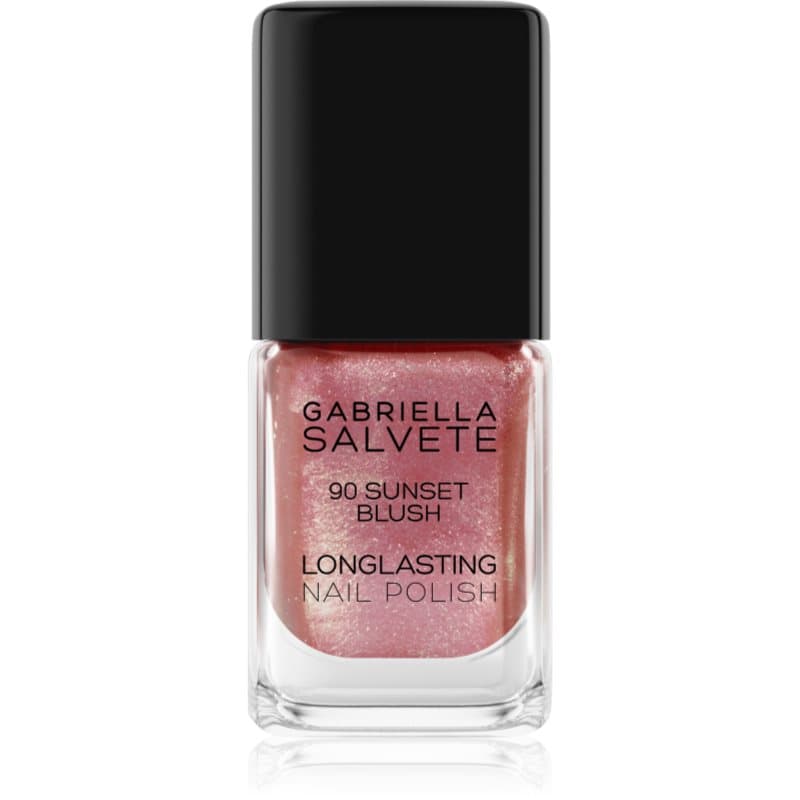 Longlasting Enamel długotrwały lakier do paznokci z perłowym blaskiem odcień 90 Sunset Blush