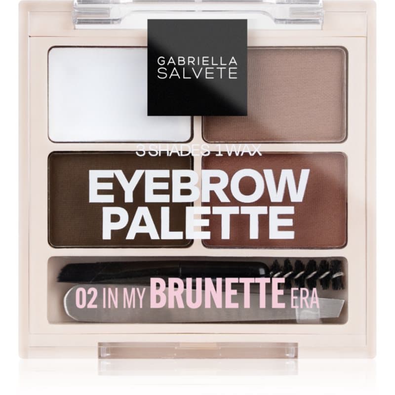 Eyebrow Palette zestaw do stylizacji brwi odcień 02 In My Brunette Era