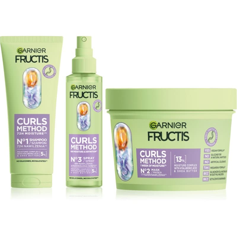 Fructis Curls Method zestaw do włosów