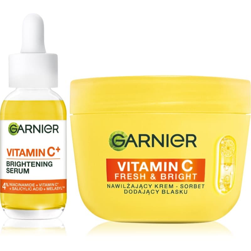 Vitamin C zestaw do rozjaśnienia i nawilżenia