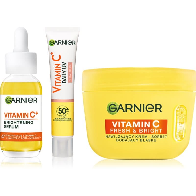 Vitamin C zestaw do rozjaśnienia i nawilżenia