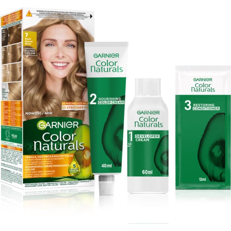 Color Naturals Creme Farba do włosów - 7 Natural blond